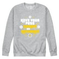 thumbnail image 1 of Price Is Right - Pets Spayed Neutered - Men's Long Sleeve Crew Fleece Sweatshirt, 1 of 4