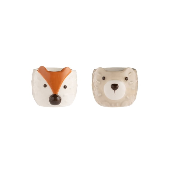 Price & Kensington Woodland Collection Egg Cups | Bear & Fox