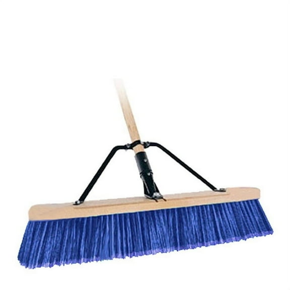 (Price/Kit)Bon Tool 21-419 Paver Broom - 24" Stiff Bristle With 5' Wood Handle