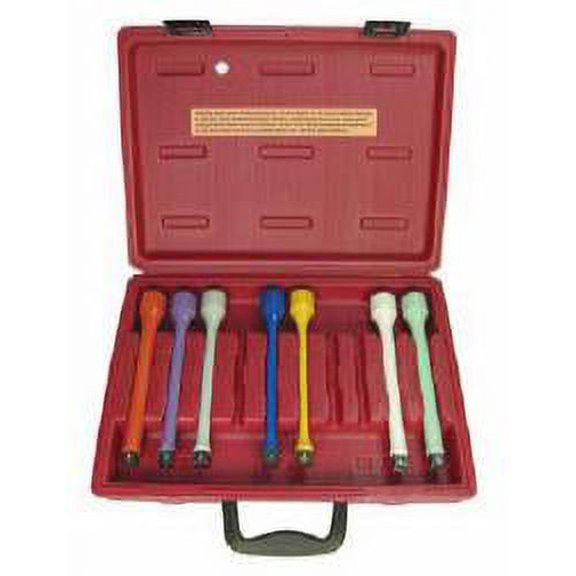 (Price/Kit)Lock Technology 1470 Wheel Torque Ext 1/2"Dr 7Pc Kit