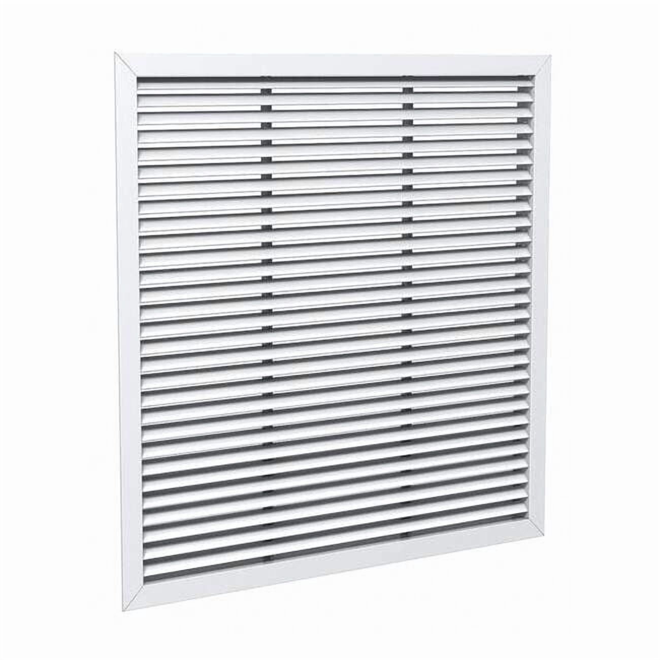 Lay-In Mount Return Air Grille 23.75 X 23.75, White, Steel 530