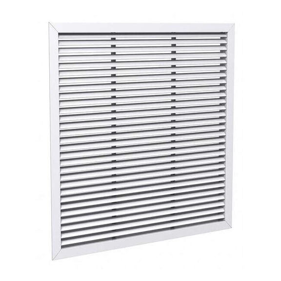 Price Lay-In Mount Return Air Grille 23.75 X 23.75, White, Steel 530