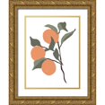 thumbnail image 1 of Price, Lucille 12x14 Gold Ornate Wood Framed with Double Matting Museum Art Print Titled - Stem Of Oranges, 1 of 4
