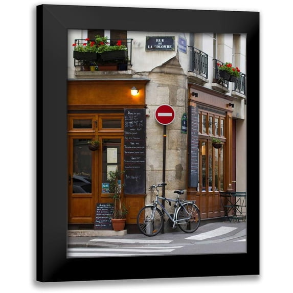 Price, Melanie Alexandra 12x14 Black Modern Framed Museum Art Print Titled - Rue de la Colombe