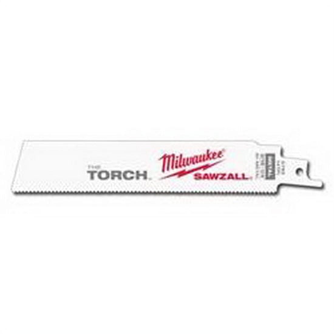 (Price/PK)Milwaukee Sawzall Blade Super 10Tpi 6" Long 5Pk