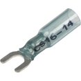 thumbnail image 1 of SeaChoice 64037; 16-14 3-To-1 Heat Shrink Spade Terminals Number 8, 25-Pack Made by SeaChoice, 1 of 1