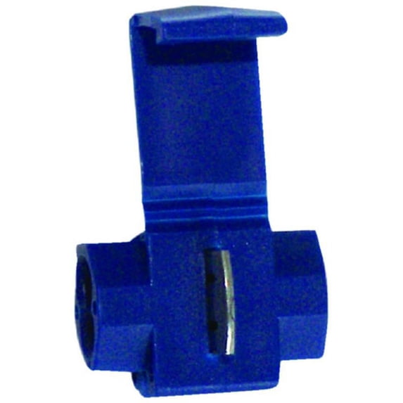 (Price/PK)Wirthco 80831 Battery Doctor Blue Self Tapping IDC Splice Connector, 18-14 AWG, 5/Pk.