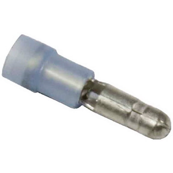 (Price/PK)Wirthco 80873 Battery Doctor Male Blue Nylon Bullet Connector, 16-14 AWG, 5/Pk.