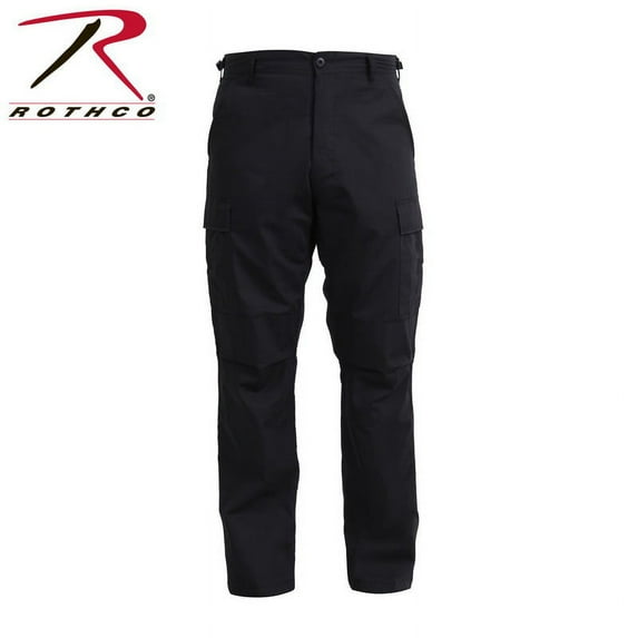 (Price/PR)Rothco SWAT Cloth BDU Pants-Black-3XL
