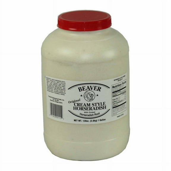 (Price/Pack)Beaver 115-4 Bvr Cream Style Horseradish-4/1Gal