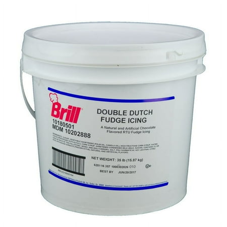 (Price/Pack)Chocolate Double Dutch Fudge Icing 1-35 Lb