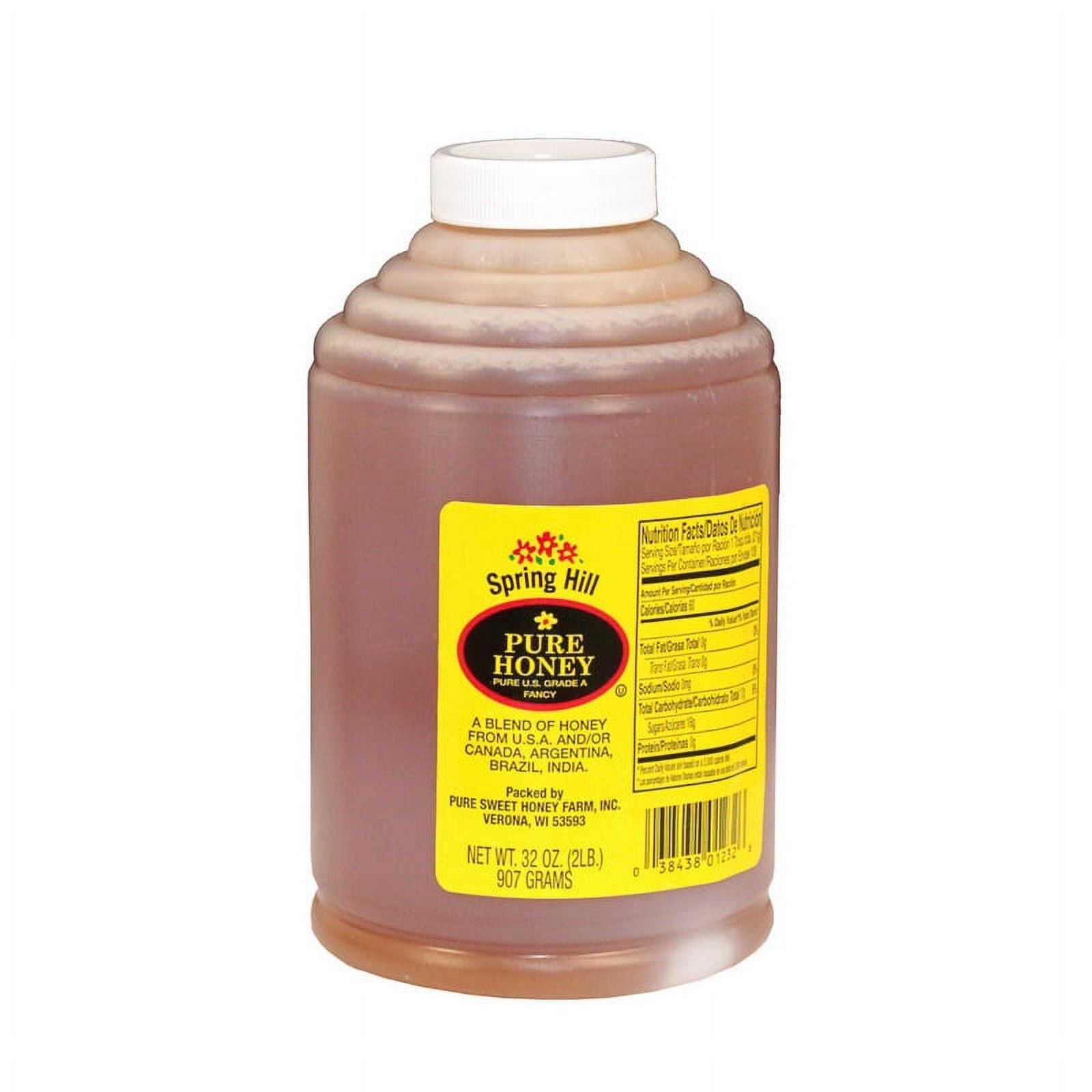 (Price/Pack)Commodity White Table Honey 2 Pounds Per Pack - 12 Per Case