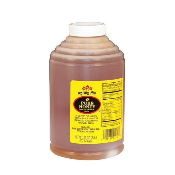 (Price/Pack)Commodity White Table Honey 2 Pounds Per Pack - 12 Per Case
