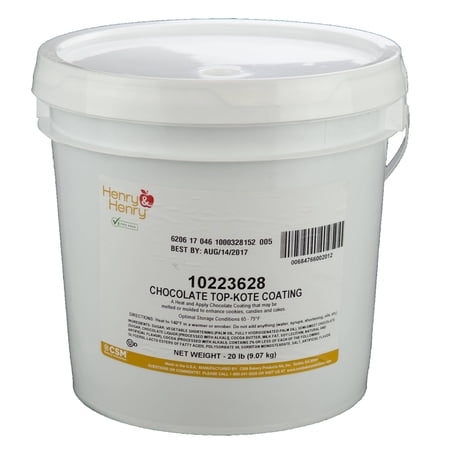 Henry And Henry Chocolate Top Kote Icing, 20 Pounds