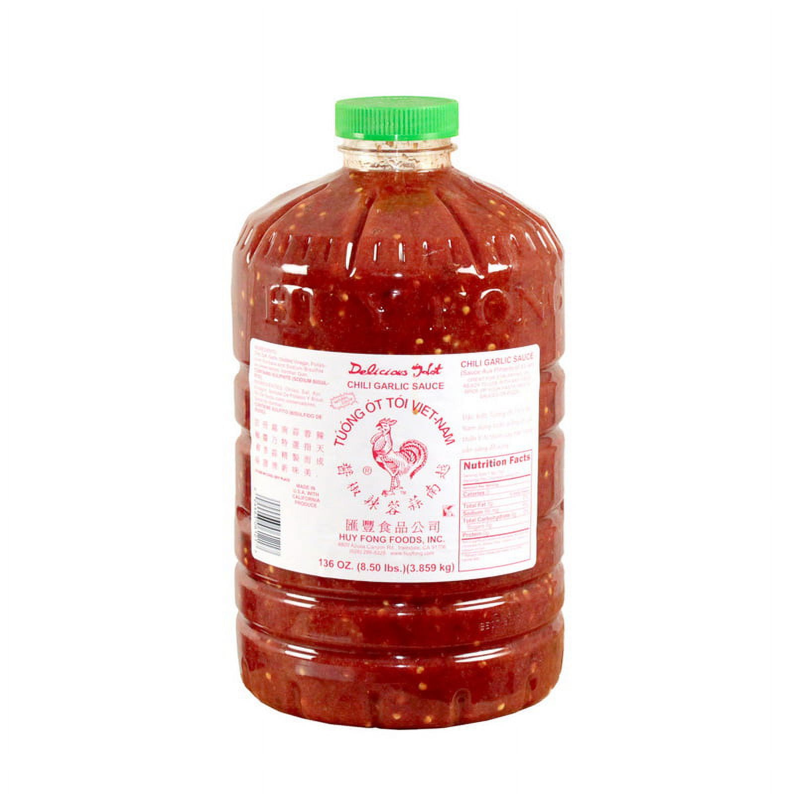 Huy Fong Chili Garlic Sauce 3-Pack 1 Gallon