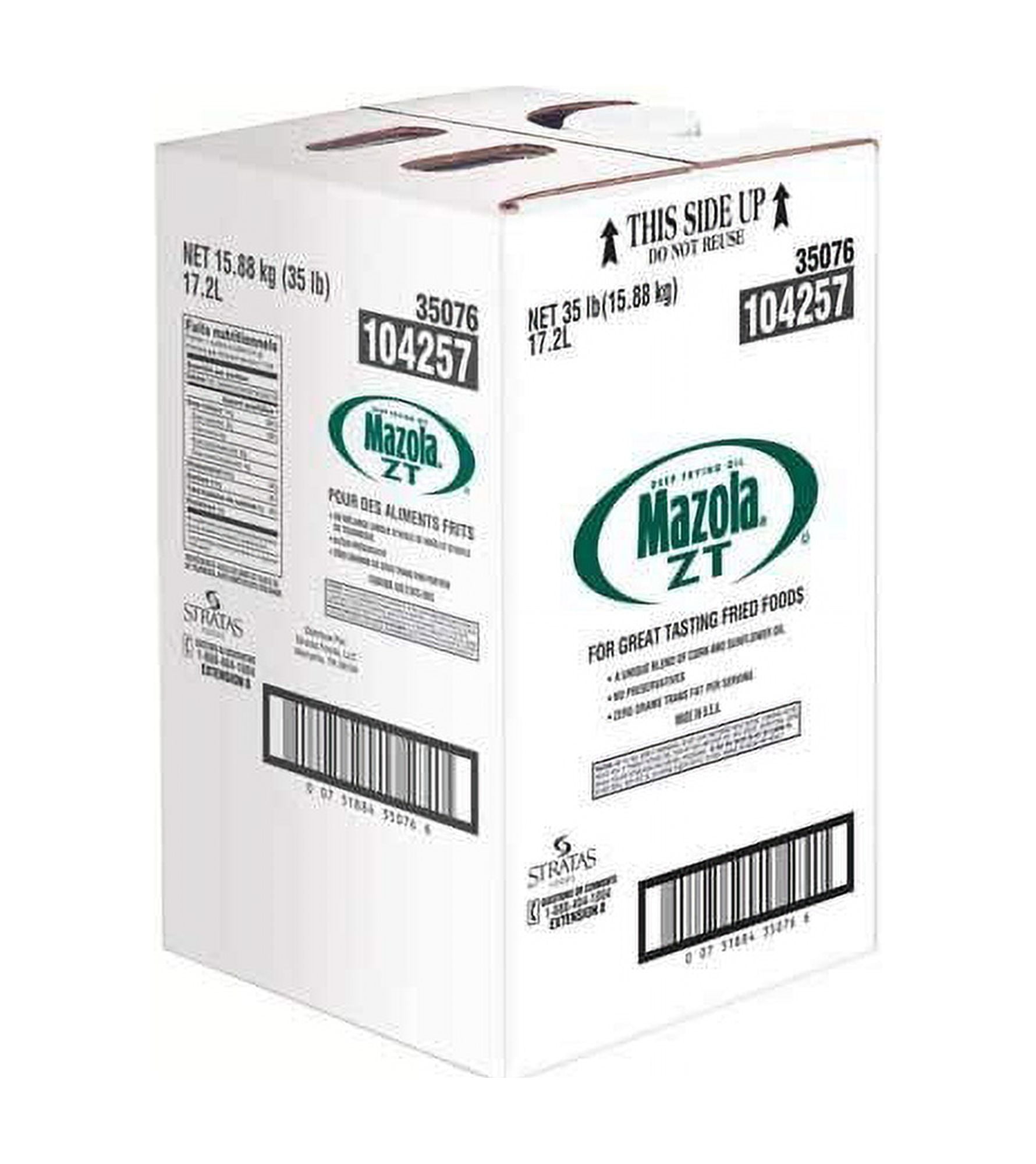 (Price/Pack)Mazola Zt Deep Fry Oil 35