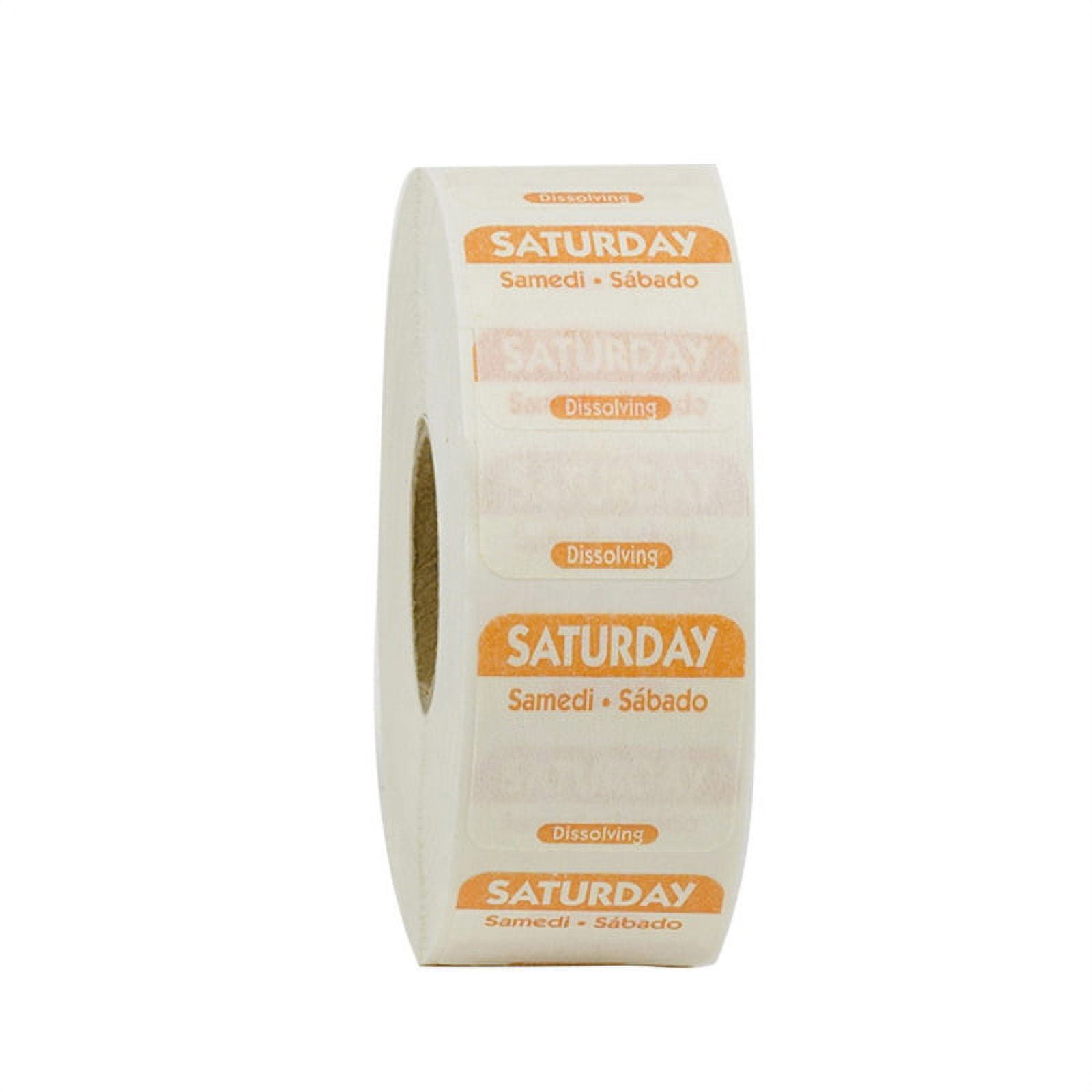 (Price/Pack)Ncco National Checking 1 Inch X 1 Inch Trilingual Orange ...