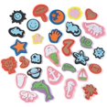 thumbnail image 1 of (Price/Pack)S&S Worldwide Mega EVA Foam Stamp Mix, 150 pcs., 1 of 1