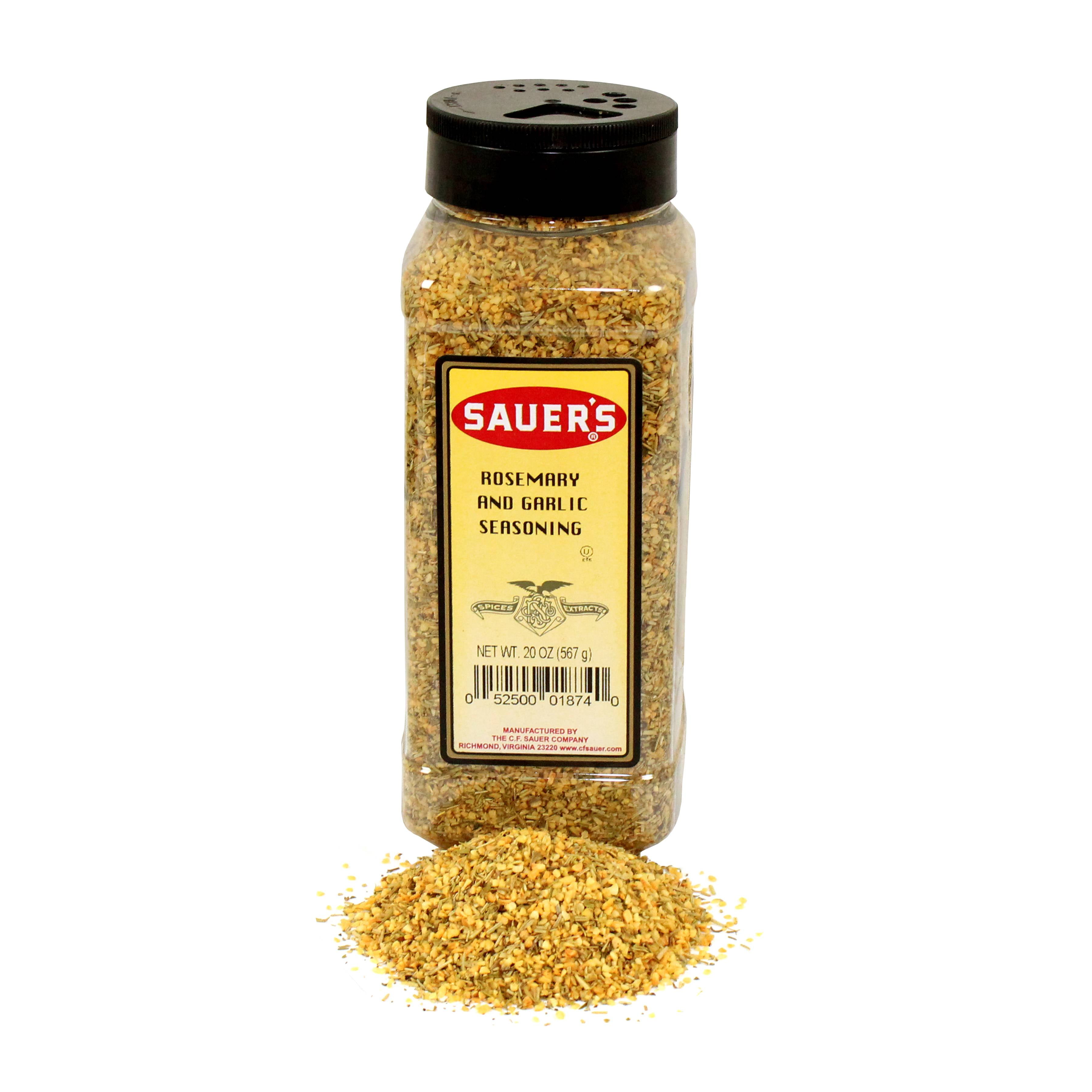 Sauer Rosemary & Garlic Seasoning, 20 Ounce, 6 Per Case