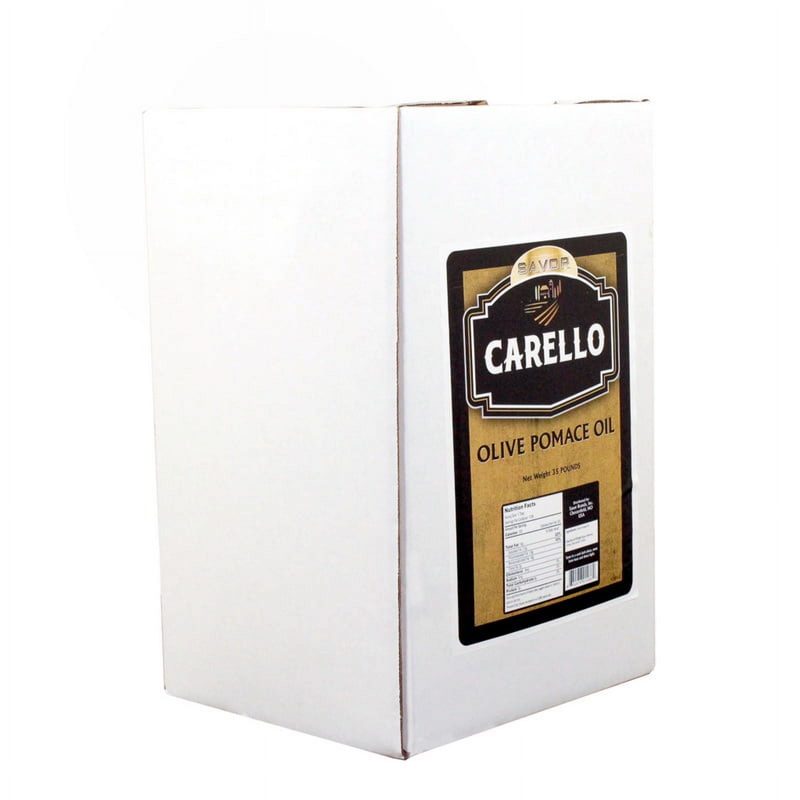 Savor Imports Pomace Olive Oil, 35 Pound Jug, 1 Per Case
