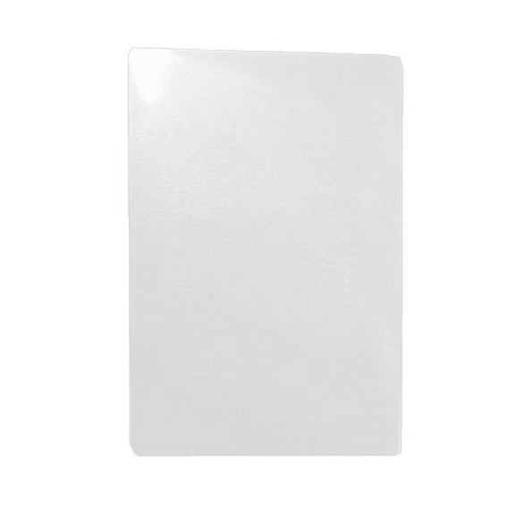 (Price/Pack)Tablecraft Cutting Board Polyethylene White, 1 Each, 1 per case