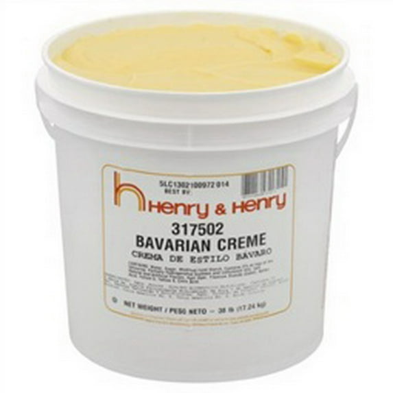 (Price/Pail)Henry And Henry Bavarian Creme Filling - 38 Pounds Per Case