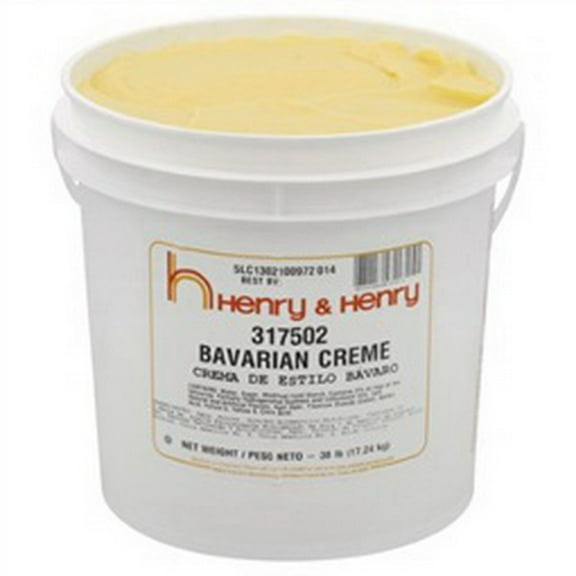 (Price/Pail)Henry And Henry Bavarian Creme Filling - 38 Pounds Per Case