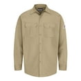 thumbnail image 1 of Bulwark  Flame Resistant Excel Work Shirt - Long Size, Navy - Extra Large Tall, 1 of 3