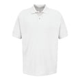 thumbnail image 1 of (Price/Pcs)Red Kap 7701 Basic Pique Polo-White-Short Sleeve Regular Body-XL, 1 of 4