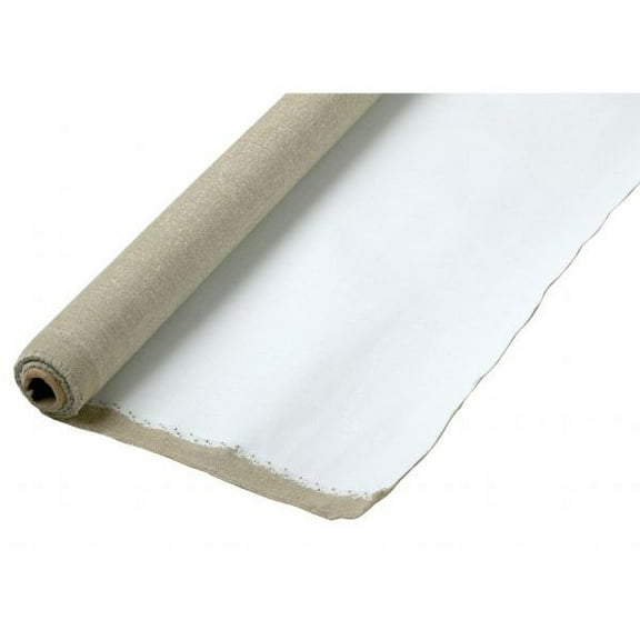 (Price/RL)Fredrix 10711 63 x 3yd Unprimed Cotton Canvas Roll