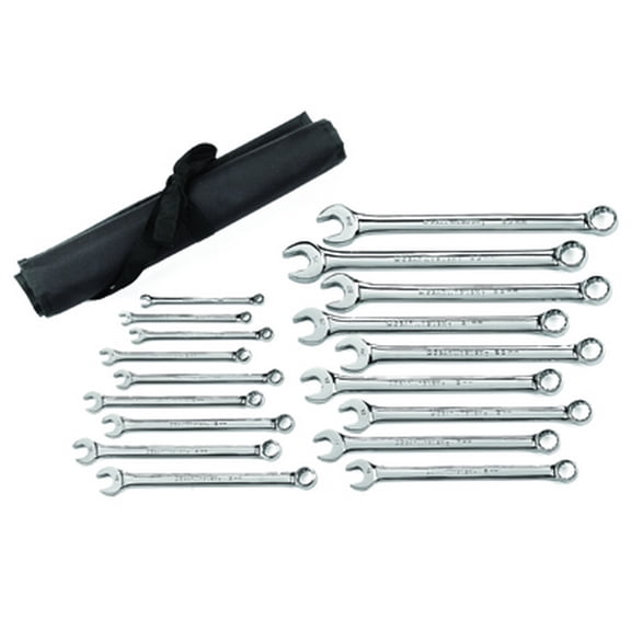 (Price/SET)Apex Tool Group GWR81920 Wrench Set Combo 12 Pt Met Long Pat 18
