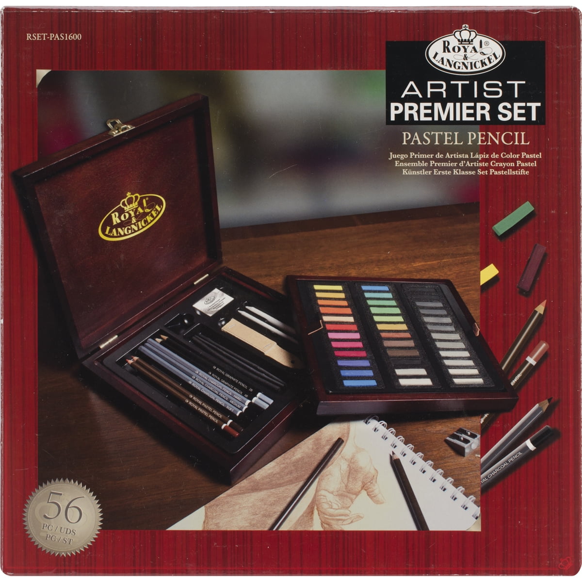 (Price/ST)Royal & Langnickel RSET-PAS1600 Premier Pastel Pencil Set - image 1 of 2