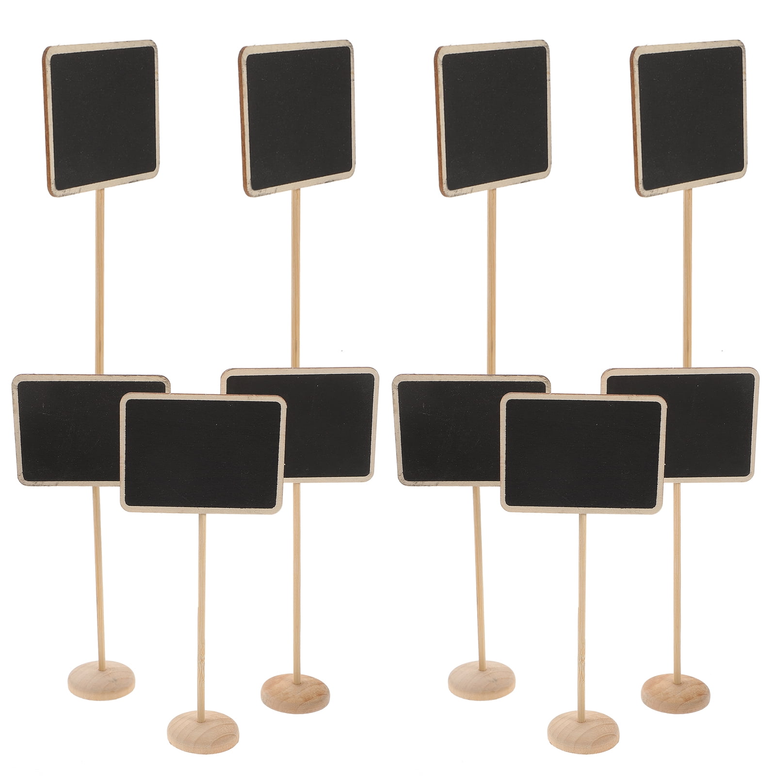 Price Sign Garden Label Stakes Wood Plant Labels Mini Chalkboards