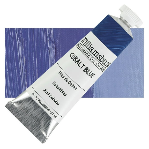 Williamsburg Artist Oil Color, 37ml Tube, Cobalt Blue