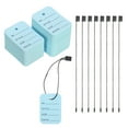 thumbnail image 1 of Price Tags and Hang Tag String Clothing Tag, 2"x1.4" Blue String Tags for Clothes, Retail Store 250 Set, 1 of 6