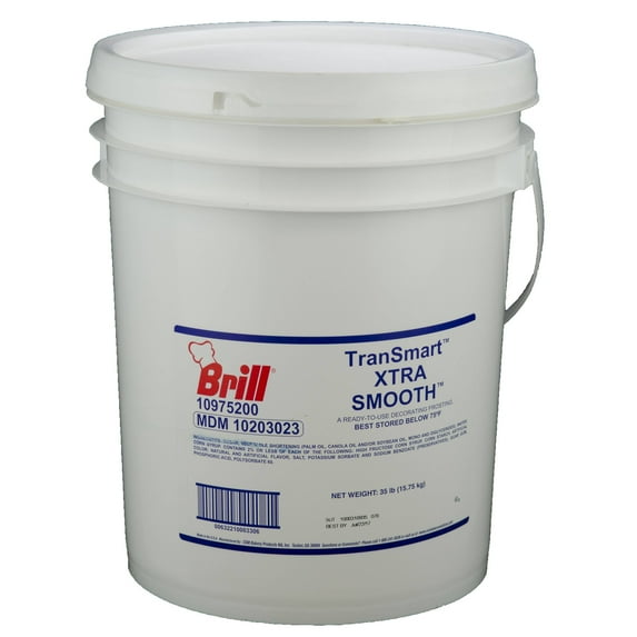 Brill Extra Smooth Pail Icing, 35 Pounds