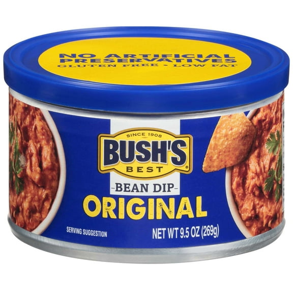 (Price/case)Bush's Best 09916 Bean Dip Original 12-9.5 Ounce