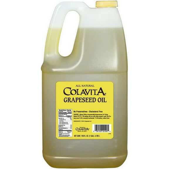 (Price/case)Colavita L132 Grapeseed Oil Plastic Jug 1 Gallon 6-1 Gallon