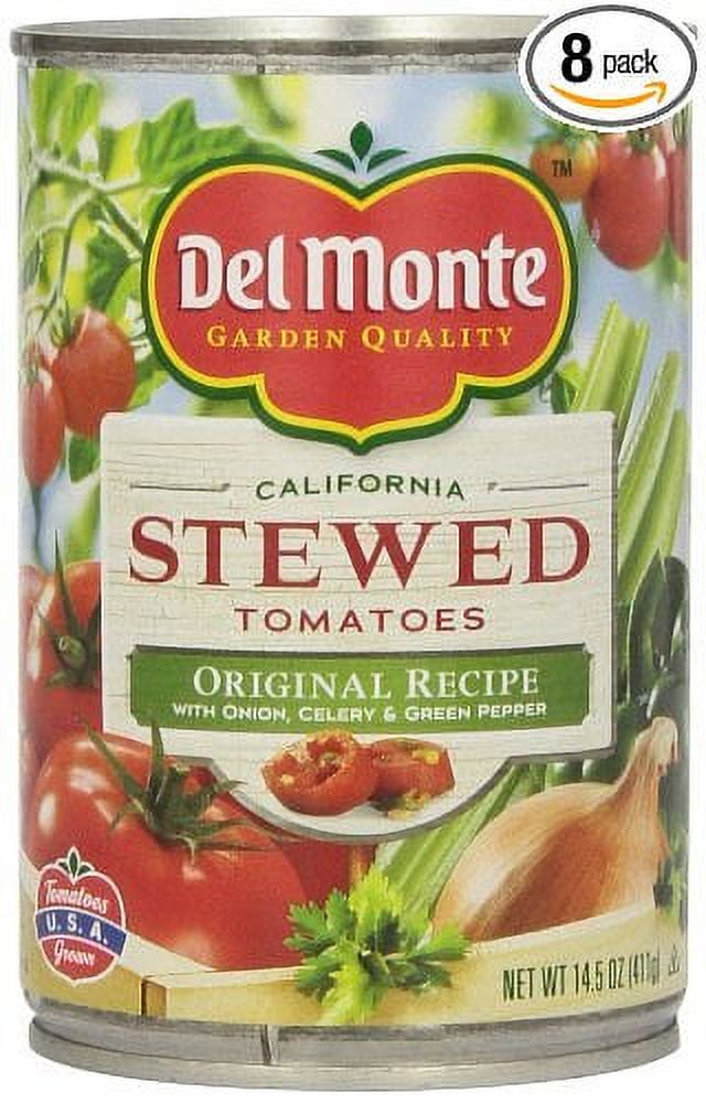 Del Monte Delmonte Tomato Original Stewed, 14.5 oz Case of 24
