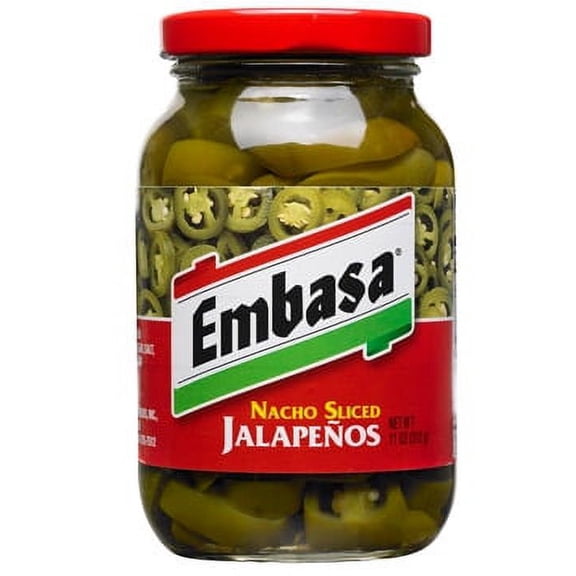 (Price/case)Embasa 07878 4/108Oz Emb Nacho Sliced Jalapenos