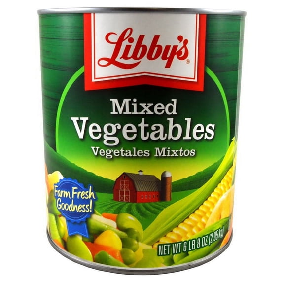 (Price/case)Libby Mixed Vegetables Low Sodium 6-104 Ounce