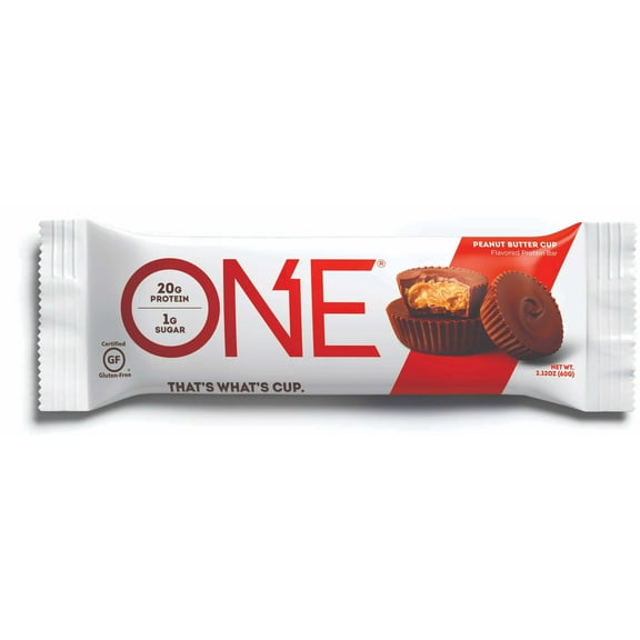 (Price/case)ONE 01-100281 Peanut Butter Cup Bar 6-12-2.12 Ounce