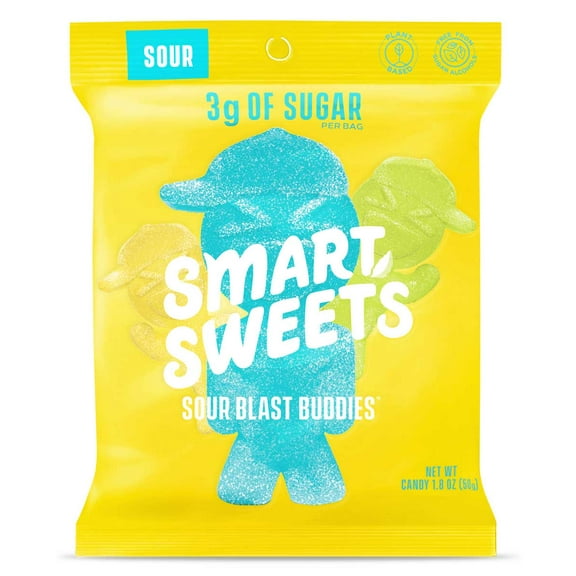(Price/case)Smartsweets 10669809200416 Sour Blast Buddies 6-12-1 Each