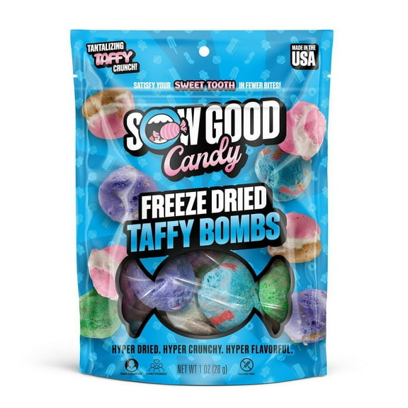 (Price/case)Sow Good Taffy Bombs 24/1oz, 665145