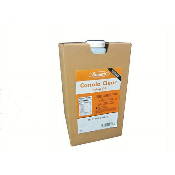 Superb Canola Liquid Fry Shortening, 35 Pound