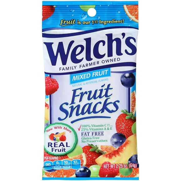 (Price/case)Welch'S Mixed Fruit Fruit Snacks 2.25 Ounces - 48 Per Case