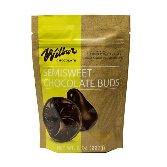 (Price/Case)Wilbur Semisweet Chocolate Buds 40/8oz, 749222