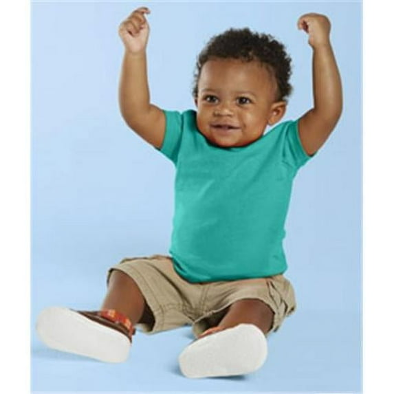 (Price/each) 3401 Infant T-Shirt-Jade-18M