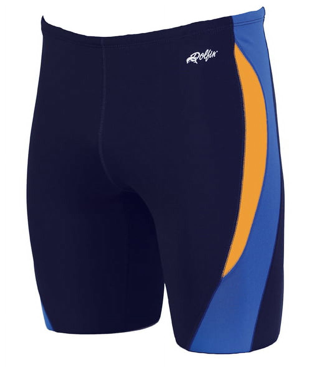 (Price/each) 8974C - Male Jammer Color Block-Navy/Blue/Gold-22