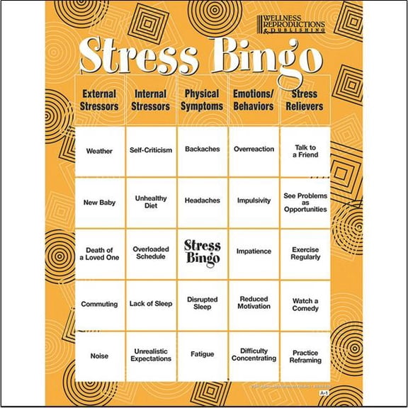 (Price/each)Adult Bingo Game, Stress